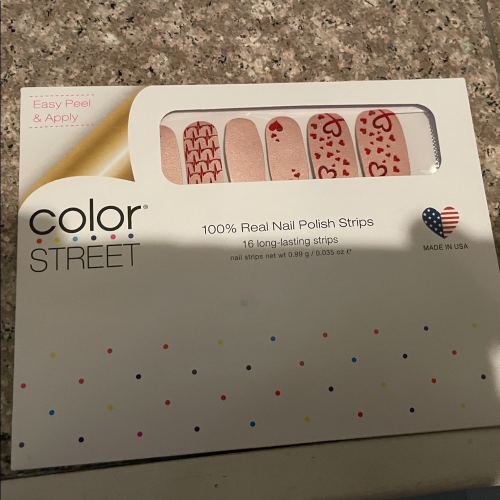 Color street nail polish strips